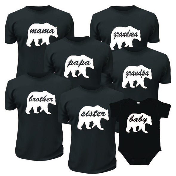 Bear Family - Custom Apparel from Custom T Shirts Canada