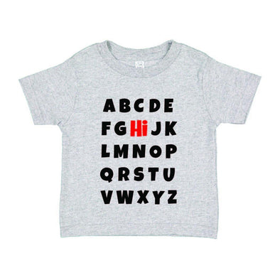 Alphabet Inspired Hi T-Shirt - Printwell Custom Tees