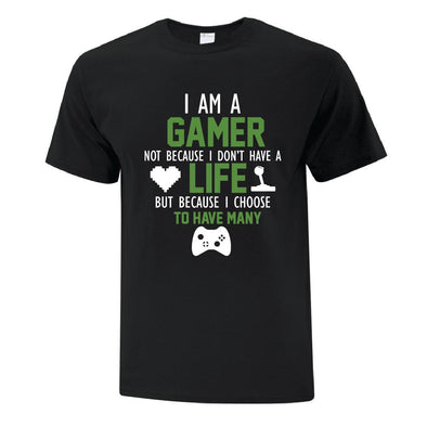 Gamer Life - Custom T Shirts Canada by Printwell