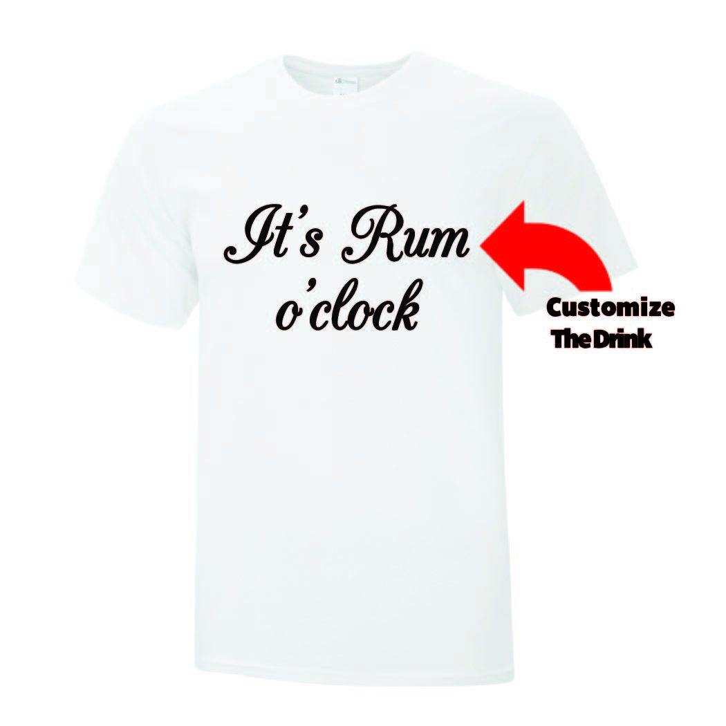 Alcohol O Clock T Shirt