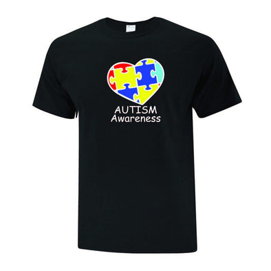 Autism Awareness Heart Inspired T-Shirt - Printwell Custom Tees