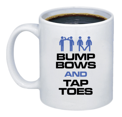 Bump Bows and Tap Toes Coffee Mug - Printwell Custom Tees