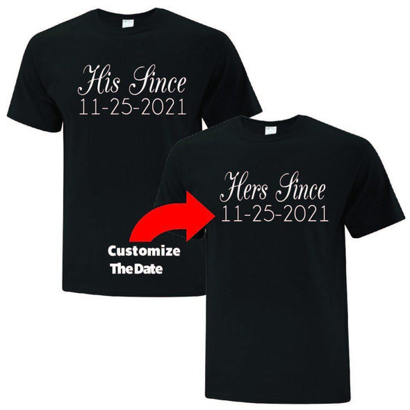 For the Special Couple Custom T Shirts from Custom T Shirts Canada 