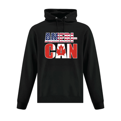 Ameri-Can Hooded Sweatshirt dual identity