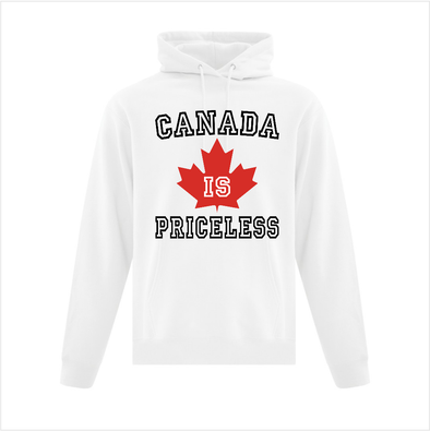 Canada is priceless featuring the maple leaf