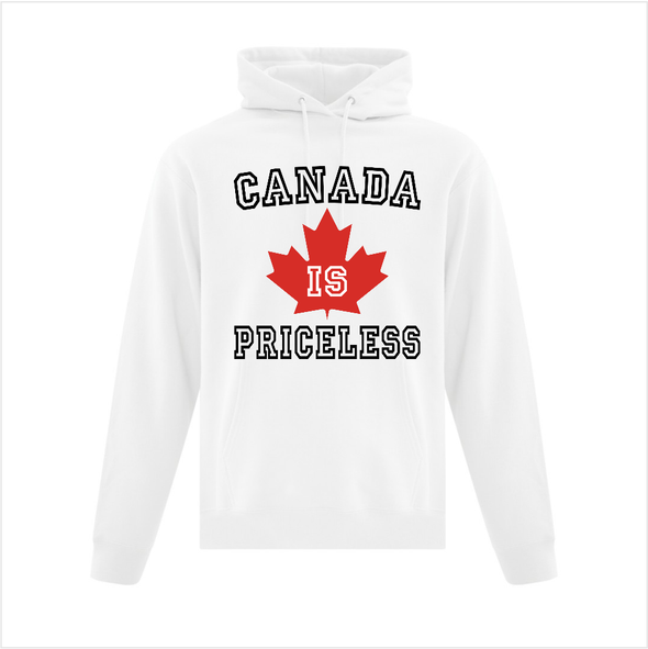 Canada is priceless featuring the maple leaf