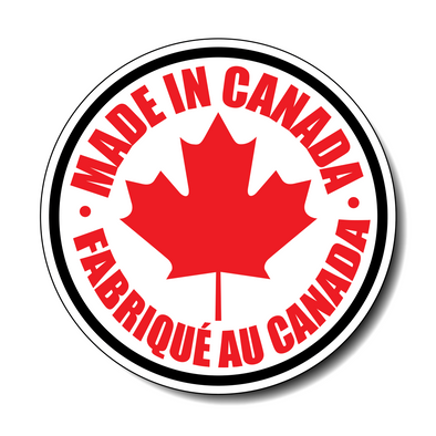 Made in Canada | Fabriqué au Canada Round Sticker