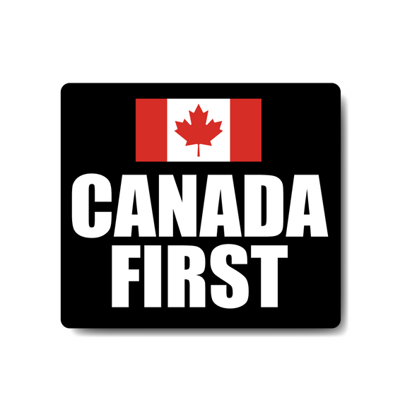 Canada First Square Sticker