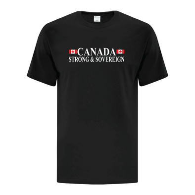 Canada Strong & Sovereign Graphic Tee