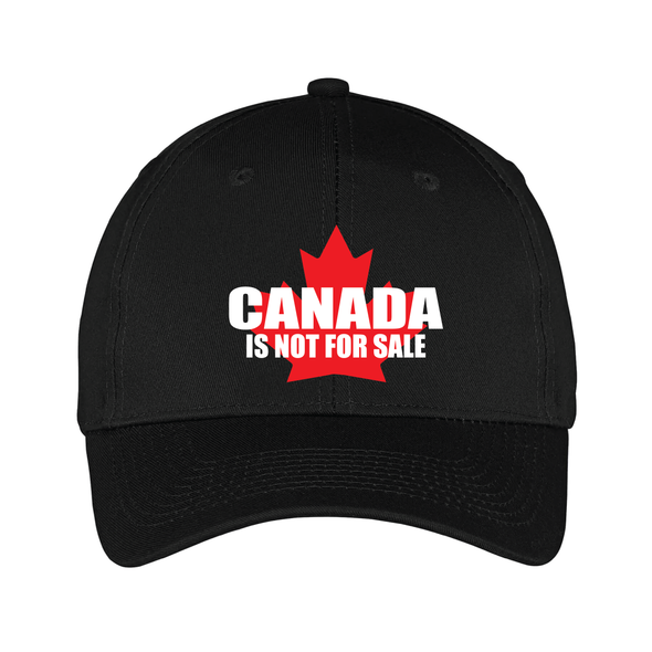 Canada Is Not For Sale with Maple Leaf Ball Cap