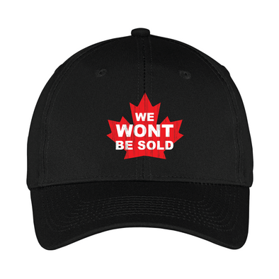 We won't be sold ball cap