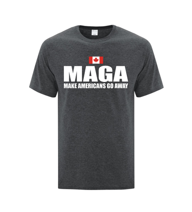 Make Americans Go Away MAGA with Canadian flag