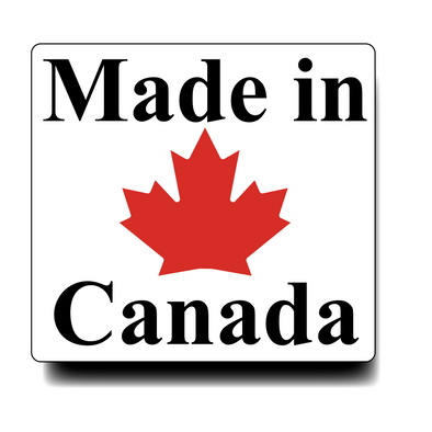 Made in Canada square sticker