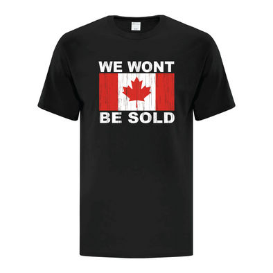 We won't be sold graphic tee