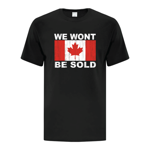 We won't be sold graphic tee