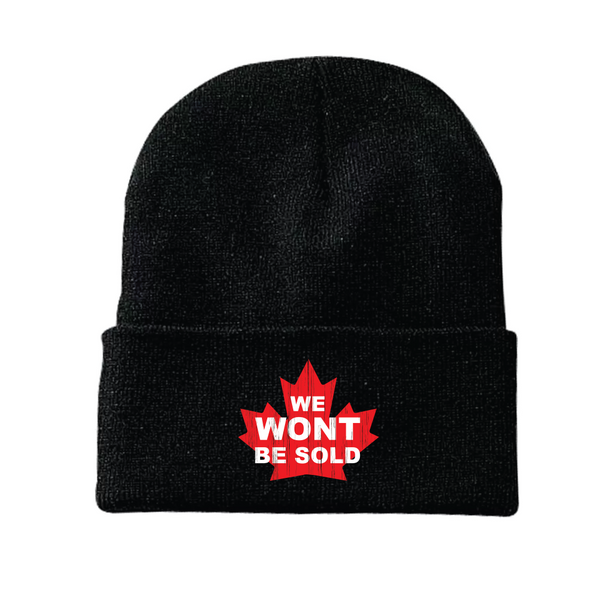 We won't be sold toque