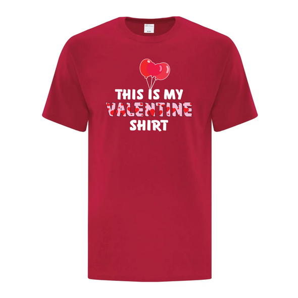 This is my Valentine shirt in red