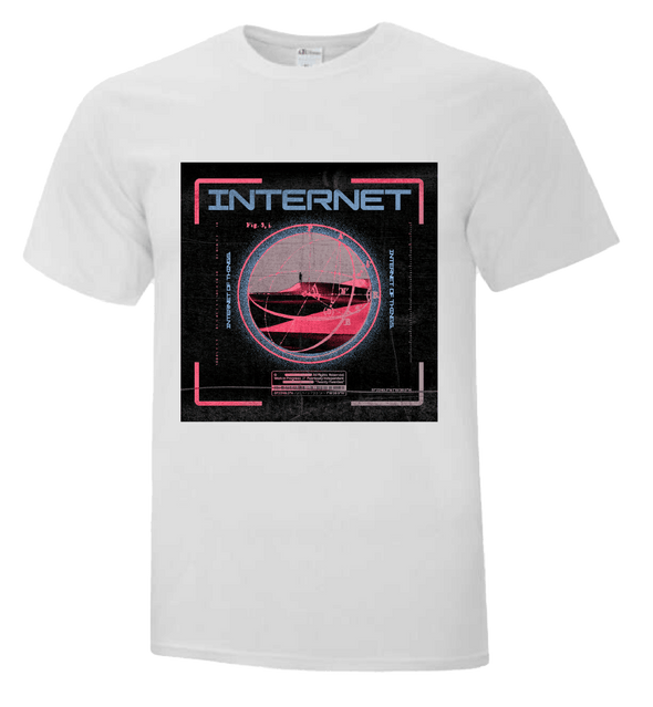 internet tech themed t shirt