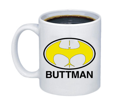 Buttman Coffee Mug - Printwell Custom Tees