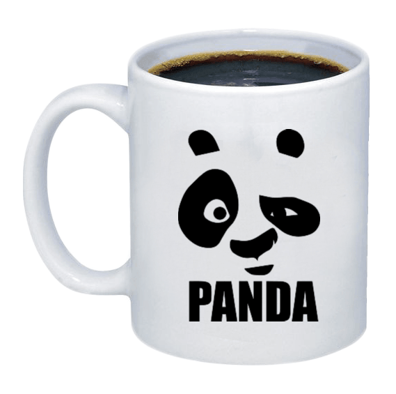 Panda Coffee Mug - Custom T Shirts Canada by Printwell