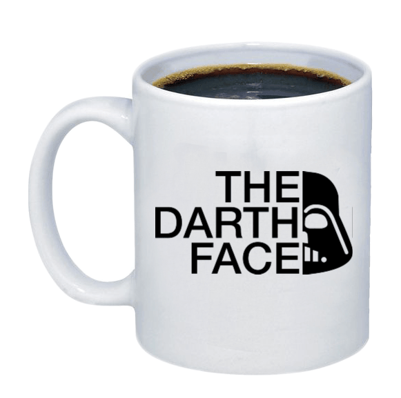 The Darth Face Coffee Mug - Custom T Shirts Canada by Printwell