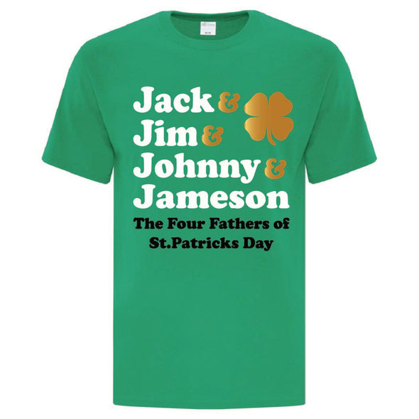 Jack, Jim, Johnny And Jameson TShirt - Custom T Shirts Canada by Printwell