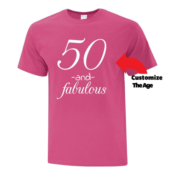 Fabulous Birthday Gang Collection - Custom T Shirts Canada by Printwell
