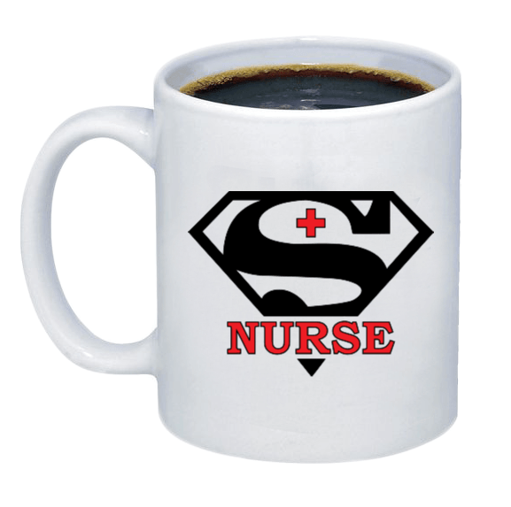 Super Nurse Coffee Mug - Printwell Custom Tees