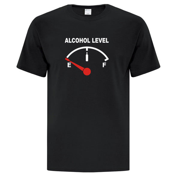 *Pending new logo* Alcohol Level TShirt - Printwell Custom Tees