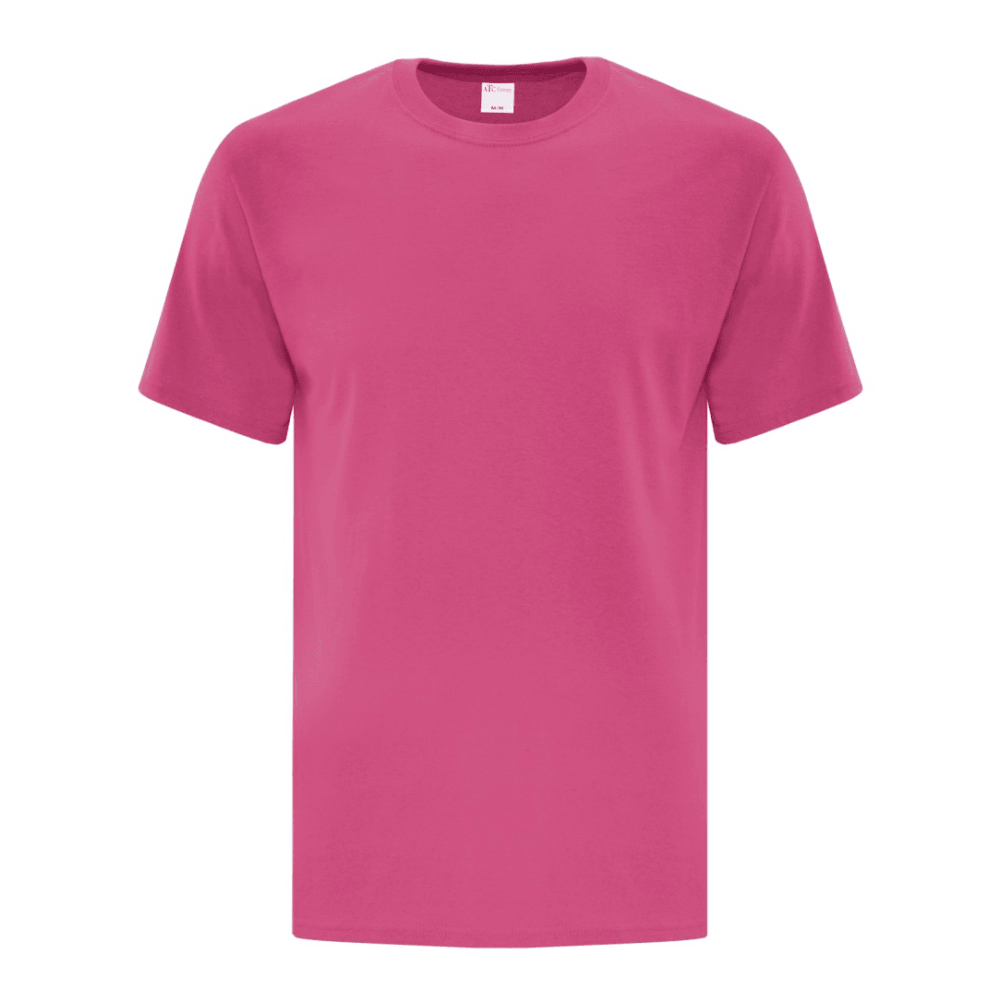 Hot Pink Men's Crew Neck T Shirt  Premium Menswear at Best Value Prices