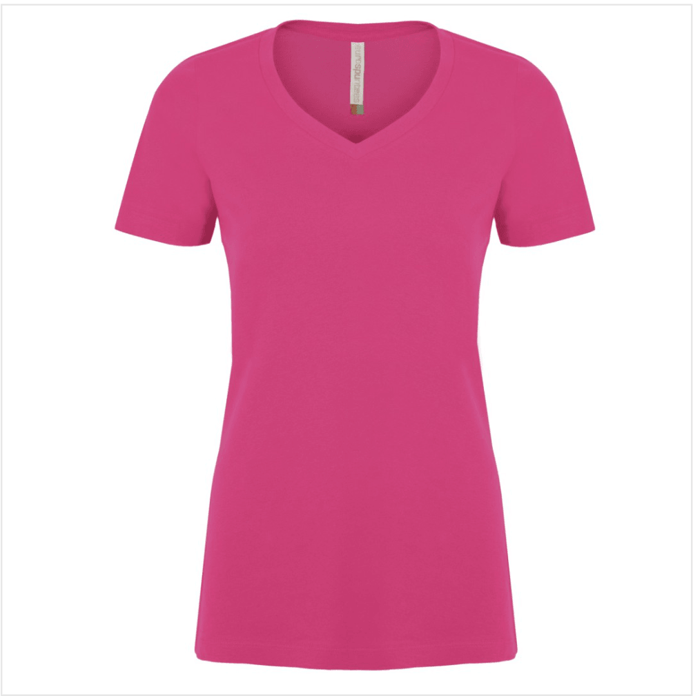 Lucky Brand Classic V-Neck - Women's Clothing V Neck Tops Tee Shirts in  Camellia Rose, Size S - Yahoo Shopping