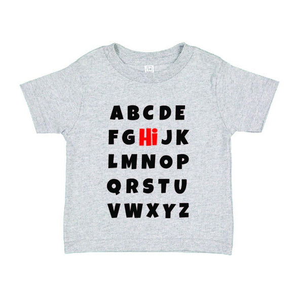 Alphabet Inspired Hi T-Shirt - Printwell Custom Tees
