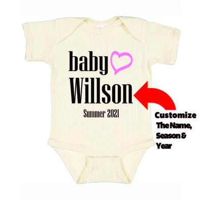 Baby Girl Announcement Jumper - Printwell Custom Tees