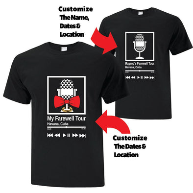 Bachelor Party Vacation Tour - Custom T Shirts Canada by Printwell