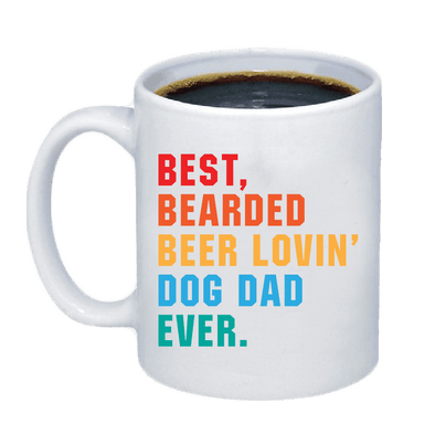 Best Bearded, Beer Lovin' Etc. Mug - Printwell Custom Tees