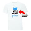 Brother Birthday Prince T-Shirt - Printwell Custom Tees