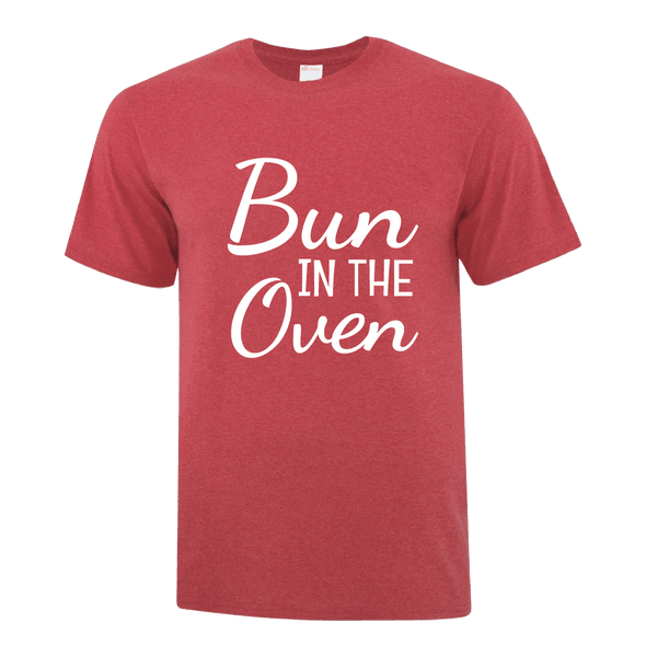 Bun In The Oven Hers T-Shirts - Printwell Custom Tees