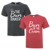 Bun In The Oven Hers T-Shirts - Printwell Custom Tees