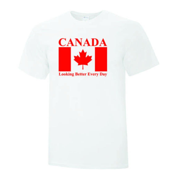 Canada Looking Better T-Shirt - Printwell Custom Tees