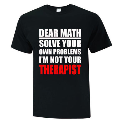 Dear Math T-Shirt - Printwell Custom Tees