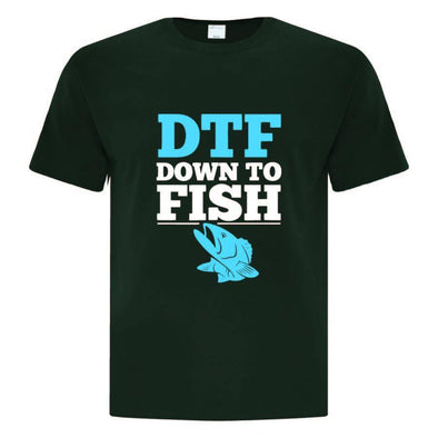 Down To Fish T-Shirt - Printwell Custom Tees