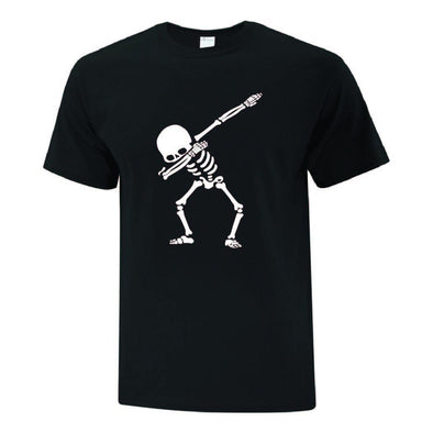 Dabbing Skeleton T-Shirt - Printwell Custom Tees
