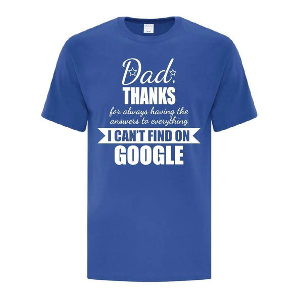 Google Inspired Dad TShirt - Printwell Custom Tees