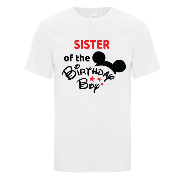 Disney Inspired Birthday Boy T-shirt - Printwell Custom Tees