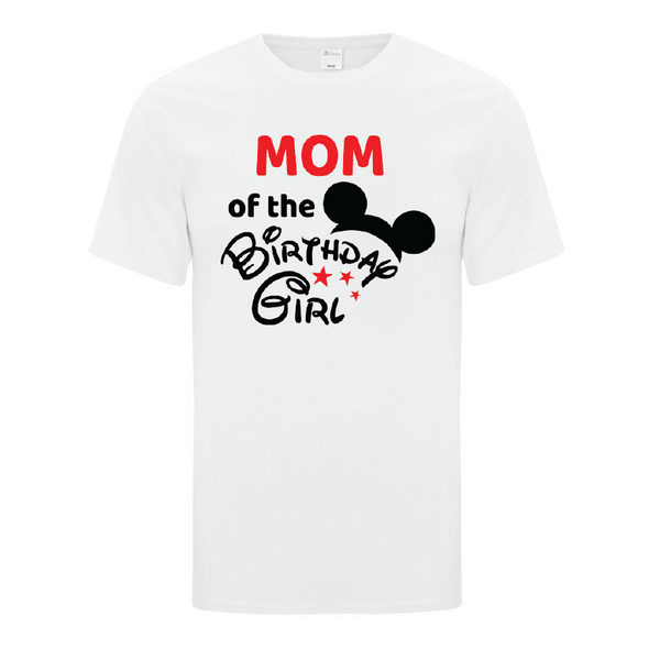 Disney Themed Birthday Girl T-shirt Collection - Printwell Custom Tees
