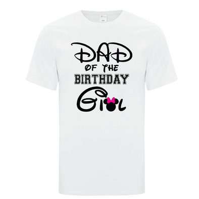 Disney Inspired Birthday Kid Dad T-Shirt - Printwell Custom Tees