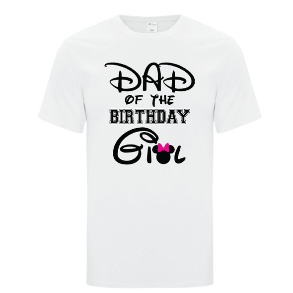 Disney Inspired Birthday Kid Dad T-Shirt - Printwell Custom Tees