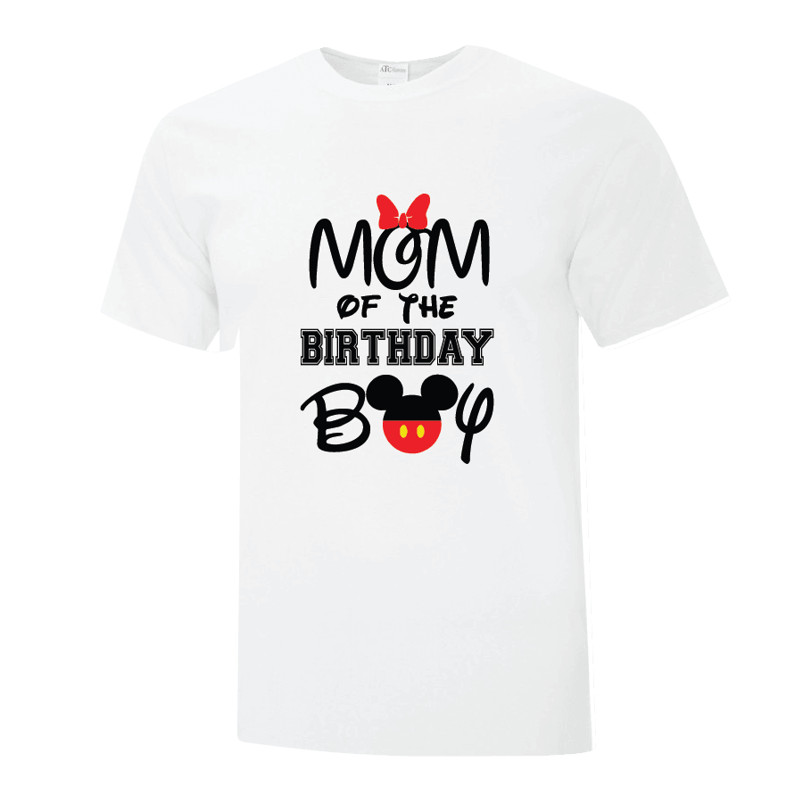 Birthday Boy Mickey Mouse Aunt Shirt Disney Mickey Mouse Family