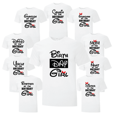 Printed birthday best sale shirts