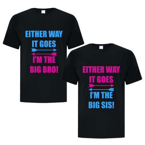 Either Way It Goes T-Shirt - Printwell Custom Tees